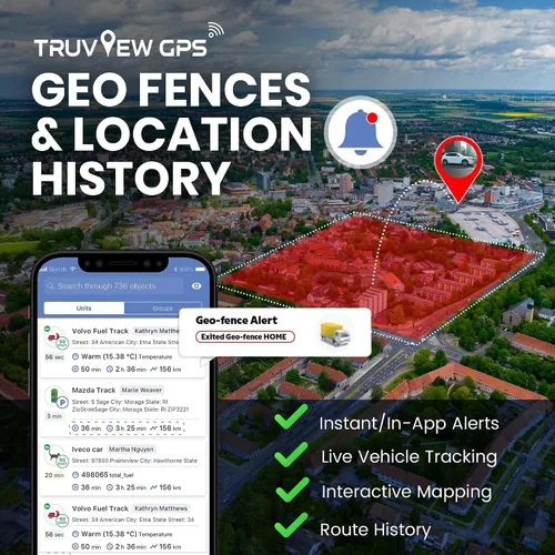 Miniatura 6 de Truview TV500 OBD II, rastreador GPS 4G con SIM global, dispositivo de seguimiento de vehículos confiable y en tiempo real para automóviles