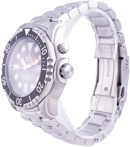 Miniatura 3 de RATIO FreeDiver Helium-Safe Dive Watch Sapphire Crystal Automatic Diver Watch 1000M Water Resistant Diving Watch for Men