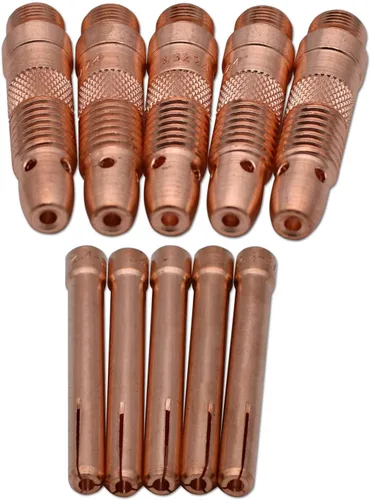 Miniatura 11 de 10 piezas de cuerpo de pinza surtido 10N30 10N31 10N32 10N28 406488 (0.040"-1/16"-3/32"-1/8"-5/32") y collar 10N22 10N23 10N24 10N25 54N. 20