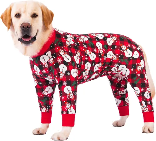 Miniatura 12 de Traje de recuperación para perros después de la cirugía para hembras y machos, camiseta de castración para perros de talla mediana y grande