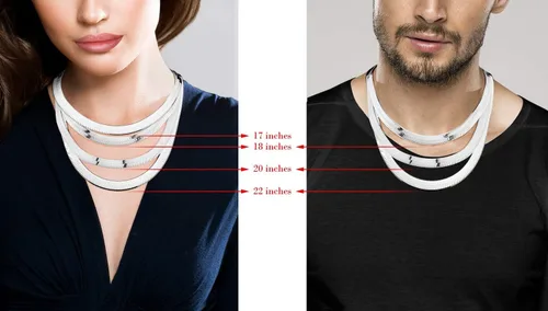 Miniatura 6 de Miabella Solid 925 Sterling Silver Italian 10mm Flat Herringbone Chain Necklace for Women, Made in Italy