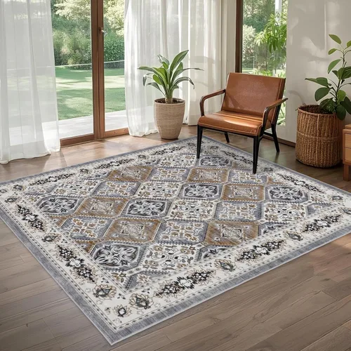 Miniatura 14 de Alfombra de Pasillo Lavable 3x10: Corredores Largos Antideslizantes para Pasillo - Alfombra Ultradelgada para Piso Interior para Cocina Entrada