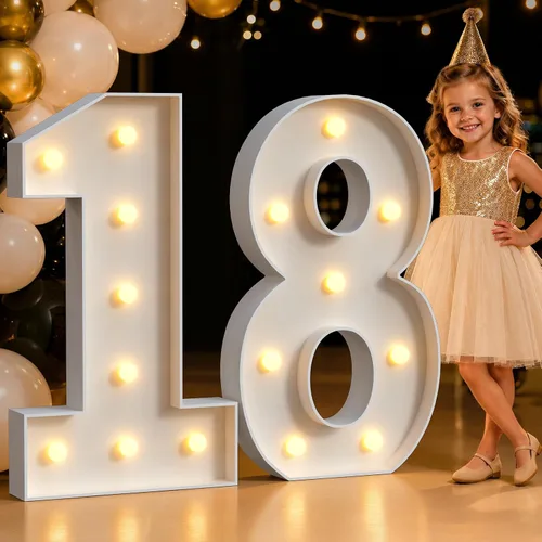 Miniatura 51 de Mixifox Letras de marquesina de 3 pies en Y, letras grandes iluminadas de 3 pies de alto con luces, letra grande para boda, compromiso, graduación