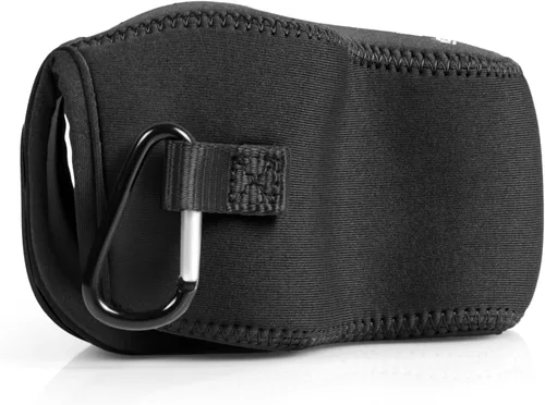 Miniatura 6 de Mega Gear - Funda de neopreno para cámara Canon EOS R100 (0.709-1.772 in), elegante y protectora para fotografía digital, color negro