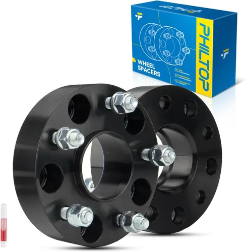 Miniatura 88 de PHILTOP Espaciador de rueda de 4 x 4 de 2 pulgadas, espaciadores de rueda centrados en las lengüetas para Polaris Trail Boss 330 2003-2013, Trail