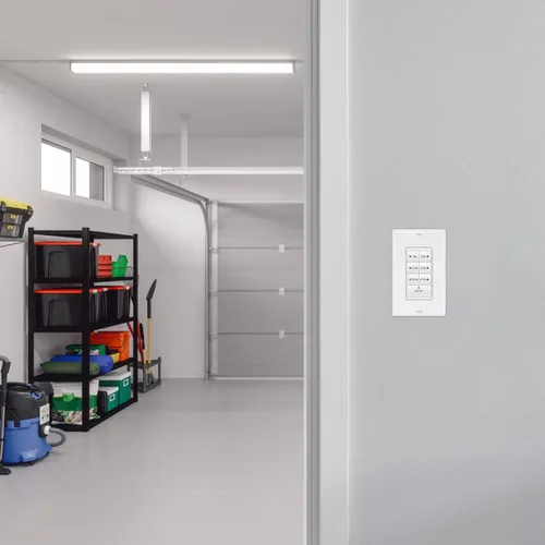 Miniatura 4 de Maxxima Interruptor temporizador de cuenta regresiva de 1875 W, 7 botones, retardo máximo de 60 minutos, 1/2 HP para extractores de baño