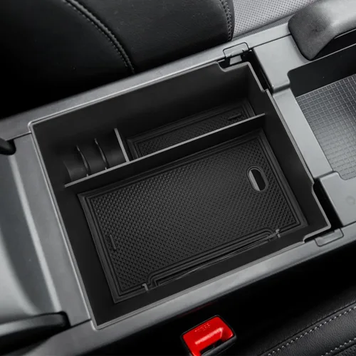 Miniatura 5 de MARCHFA Bandeja organizadora de consola central compatible con Hyundai Ioniq 2023 2024 2025 2026 6 accesorios bandeja de reposabrazos organizador