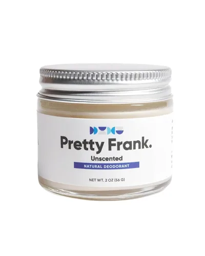 Pretty Frank - Pasta desodorante sin aluminio sin perfume (anteriormente Primal Pit Paste) | Piel sensible, control de olores de larga duración para