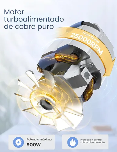 Miniatura 3 de Ganiza Licuadora para Batidos, licuadora de 900W para batidos y licuados, Combo de licuadora personal y molinillo de 15 piezas para cocina, batidora
