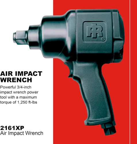 Miniatura 2 de Ingersoll Rand 2161XP Llave de impacto neumática de 3/4 pulgadas, salida de par máximo de 1250 pies-libras, 6000 RPM, Ultra Duty, inversa