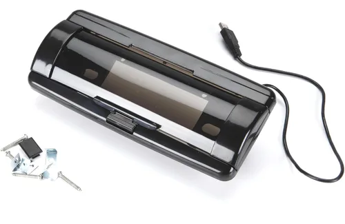 Miniatura 3 de Universal Stereo Radio Impermeable Marine Automatic Door Splash Cover con extensión USB (negro)