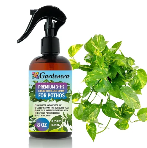 Miniatura 24 de Gardenera Fertilizante en aerosol multiusos profesional para jardinería doméstica, listo para usar, 3-1-2, alimento suave para plantas para hojas
