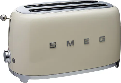 Miniatura 16 de SMEG Tostadora de 2 rebanadas con 6 ajustes preestablecidos y función de descongelación y bandeja de migas extraíble (Jade)