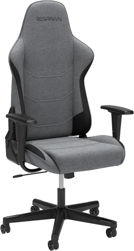 Respawn Silla ergonómica 110 para juegos, silla giratoria reclinable de videojuegos de oficina con soporte lumbar, reposacabezas, resistente, Tela