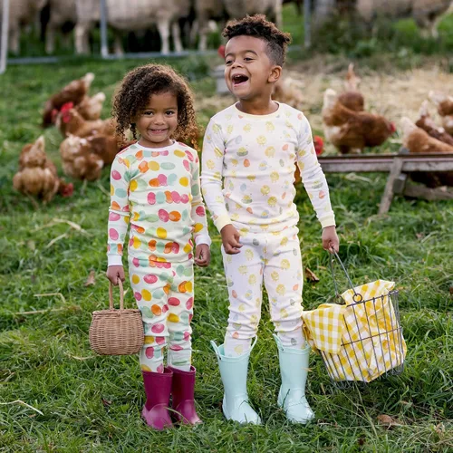 Miniatura 4 de Burts Bees - Conjunto de pijama para bebé camiseta y pantalón de 2 piezas 100 algodón orgánico