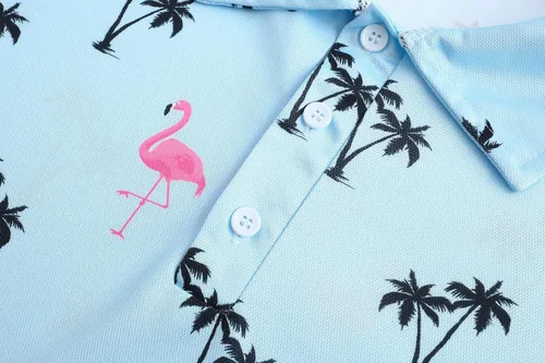 Miniatura 58 de Camisas de golf para hombre, Dry Fit, camisa de golf de manga corta, divertidas camisas polo de golf