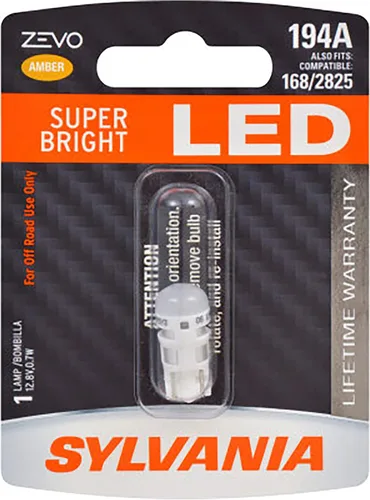 Miniatura 10 de Foco LED blanco Sylvania Zevo 168 T10 W5 W (Paquete de 1), 194, Blanco