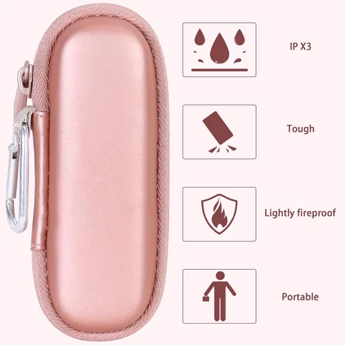 Miniatura 8 de co2CREA Estuche rígido y cabezal de repuesto compatible con Finishing Touch Flawless Facial Removedor de vello facial eléctrico para mujeres