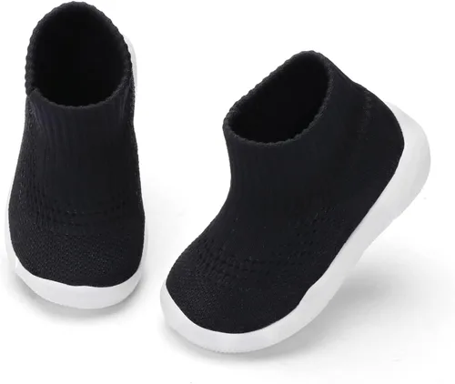 Miniatura 3 de Engtoy Baby Sock Shoes Baby Walking Shoes Infant Non-Slip Breathable Slippers with Soft Rubber Sole Baby Boys Girls Slip On Sneakers