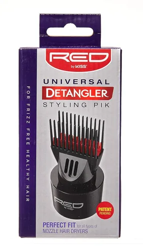 Miniatura 6 de Red by Kiss Peine Universal Desenredante para Secador de Pelo para Peinado del Cabello – Compatible con todos los Secadores de Pelo