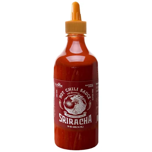 Fusion Select Salsa picante Sriracha de 10 onzas, condimento gourmet de salsa picante y dulce para cocinar, pizza, salteado, pollo, carne, taco,