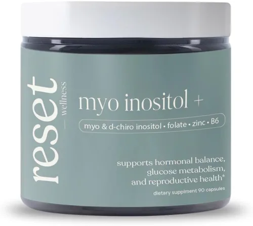 MYOINOSITOL+ | Mio-inositol y D-Chiro Inositol (proporción 40:1) + metilfolato, vitamina B6 y zinc | Apoya el equilibrio hormonal, la salud