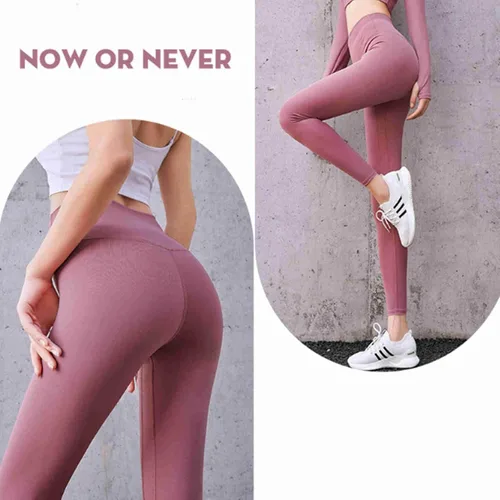 Miniatura 7 de ZHAOXIAN Pantalones de yoga de cintura alta con bolsillos, control de abdomen, pantalones de entrenamiento para mujer, leggings de yoga elásticos