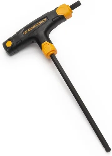Miniatura 4 de GEARWRENCH 83520 Juego de llaves hexagonales con mango en T de extremo de bola métrica de 8 piezas