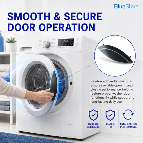 Miniatura 8 de BlueStars Reemplazo de manija de puerta de lavadora ultra duradera 134412860 para lavadoras Frigidaire y Kenmore – Reemplaza 134412800 AP4315875