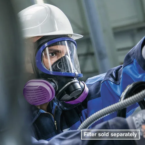 Miniatura 4 de Dräger X-plore 5500 Máscara respiradora de cara completa Aprobado por NIOSH