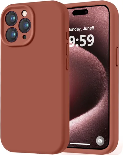 Miniatura 121 de LOVE 3000 Compatible con Funda para iPhone 15, [Cámara de Cobertura Completa de Silicona Suave] [Protección contra Caídas de 8 pies], Forro de Negro
