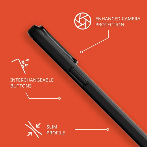 Miniatura 6 de Tech21 Evo Check - Funda para iPhone 15 Pro Max, compatible con MagSafe, funda de protección contra impactos, color ahumado/negro