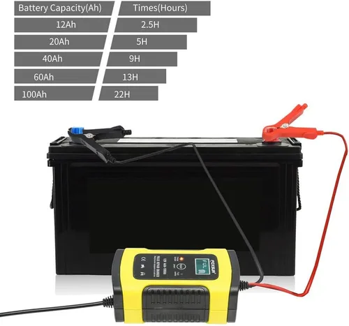 Miniatura 5 de Mantenedor de cargador de batería inteligente automotriz de 12 V y 5 amperios para automóvil, motocicleta, RV, SUV, cortacésped, barco, RV, SUV, ATV