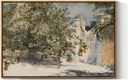 Miniatura 83 de VIYYIEA Arte de Pared en Lienzo Enmarcado Decoración del Hogar, Decoración de Granja Valles Ondulantes bajo Cielos Despejados Pintura de Pared