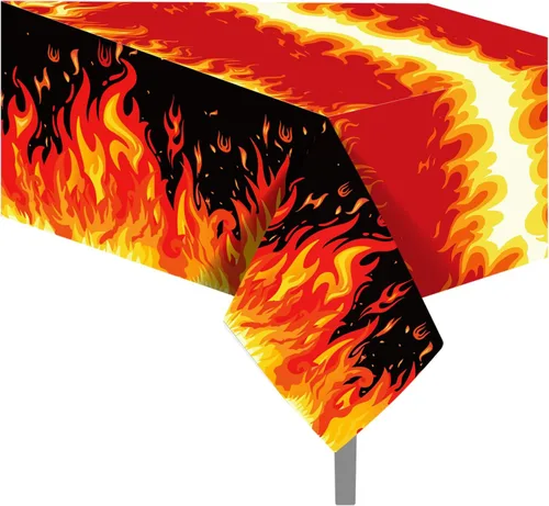 Miniatura 42 de 1 paquete de mantel de plástico con diseño de bandera americana del 4 de julio para fiesta, 54 x 87 pulgadas de largo, mantel rectangular para bufé