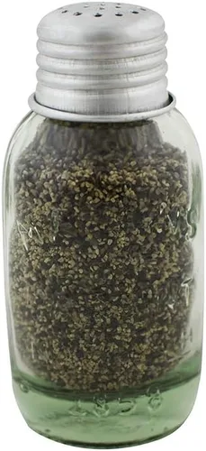Miniatura 3 de Vintage Mason Jar Salt Pepper Shaker Set rústico condimento Caddy Holder