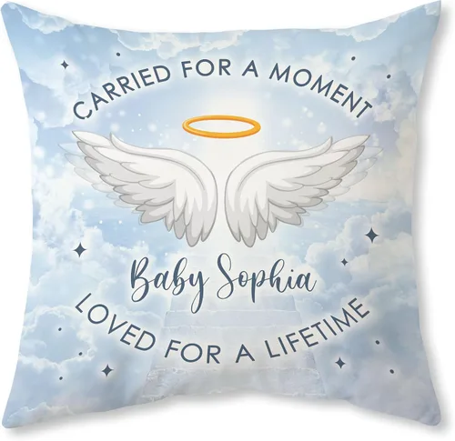 Miniatura 11 de Hyturtle Almohada conmemorativa personalizada para bebé (bebé conmemorativo 1)