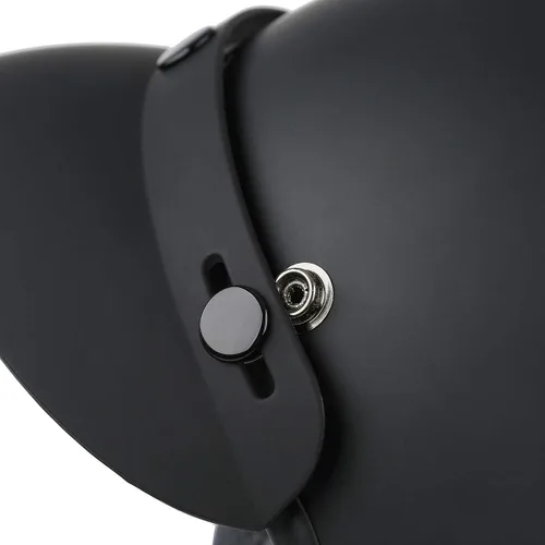 Miniatura 6 de TCMT Adult Motorcycle 3/4 Open Face Helmet with Visor Cafe Racer Cruiser DOT Approved Negro mate-A