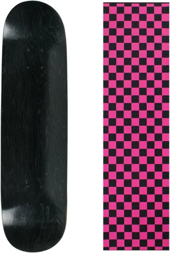 Miniatura 4 de Skateboard Deck Pro 7-Ply Arce canadiense TINTADO NEGRO con Griptape
