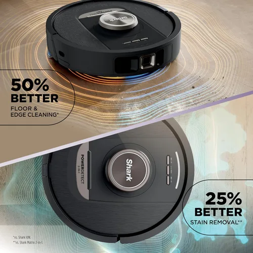 Miniatura 4 de Shark PowerDetect NeverTouch, Autovaciado y Autollenado, Robot Aspirador y Mopa sin Bolsa, Capacidad de Suciedad de 30 Días, Base HEPA, Tanque