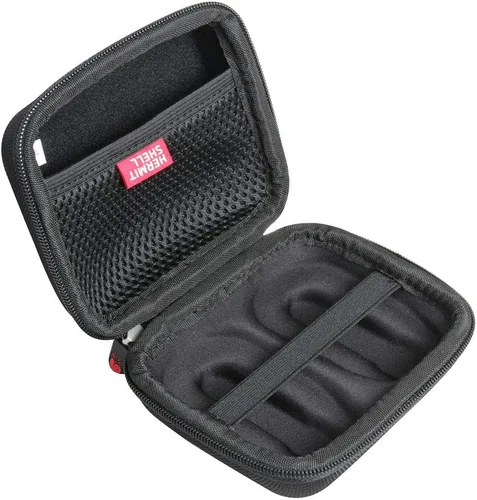 Miniatura 3 de Hermitshell Estuche de viaje duro para LEKATO 5.8 Sistema de guitarra inalámbrica Audio inalámbrico Receptor transmisor de guitarra eléctrica (negro)