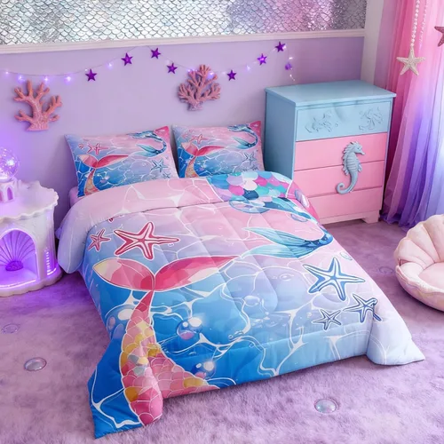 Miniatura 24 de Castle Fairy Juego de edredón de la Torre Eiffel, tamaño King, juego de ropa de cama de estilo francés emblemático de París para niñas adolescentes
