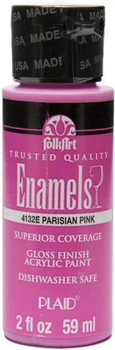 Miniatura 10 de FolkArt Pintura esmaltada para vidrio y cerámica en varios colores (2 onzas), 4013, grano de café Granos de café