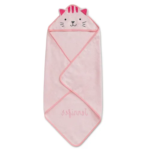 Miniatura 2 de Delta Children Toalla de baño con capucha personalizada para bebé/lactante - Super suave y absorbente - Esencial para recién nacido - Regalo ideal