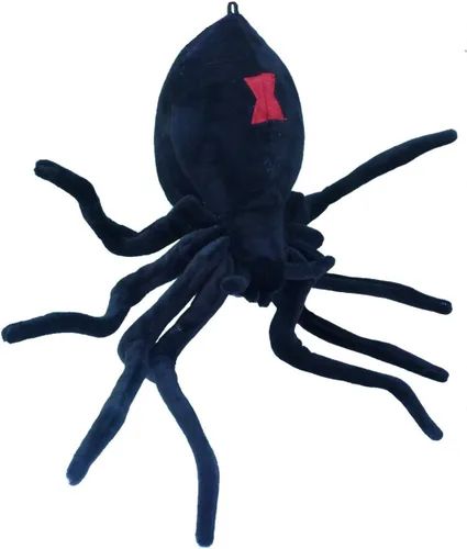Miniatura 2 de Adore Scarlet The Black Widow Spider - Peluche de 13 pulgadas
