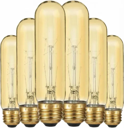 Miniatura 13 de Bombillas LED G16.5, regulables, 4 W (equivalente a 40 W), blanco cálido 2700 K, 400 lúmenes, base media E26, estilo de filamento vintage, sin