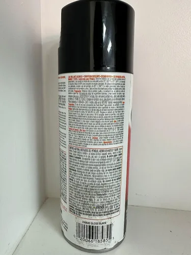 Miniatura 3 de Rust-Oleum Automotive 248643 - Pulverizador de esmalte acrílico de 12 onzas, negro brillante Brillo negro