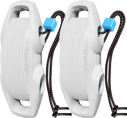 Miniatura 24 de AWEMUFA Defensas de Barco Fáciles de Instalar Parachoques para Atraque Defensa Ideal para Pontón, Lobina, Moto Acuática y Barcos de Pesca Gris