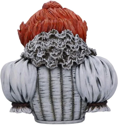 Miniatura 3 de Nemesis Now Busto Pennywise con licencia oficial de IT Capítulo 2, blanco, 11.8 in