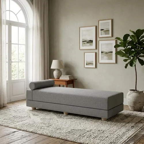 Miniatura 20 de Jaxx Alon Daybed - Tumbona plegable con colchón de espuma viscoelástica de primera calidad, tamaño Queen, fabricado en los Estados Unidos